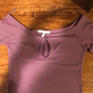 Purple express top